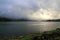 View of the hills from the Banasura Sagar dam