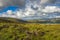 View of the hills near Sliabh Liag, Co. Donegal on a sunny day