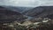 View of the hills and vineyards in landscape Douro Valley, Portugal.