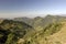 View of a Himalayan valley and terrace farming