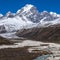 View of the Himalayas (Awi Peak) from Pheriche