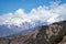 View of Himalayas from Bir Billing Paragliding Spot