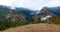 View of the Himalayas near Junbesi village on the way from Jiri to Everest , Nepal