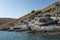 View of Himara rocky shore