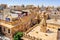 View of Hindu temples and houses inside Golden Fort of Jaisalmer