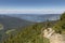 View from Hirschberg peak in Bavaria, Germany