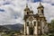 View of historic baroque church Igreja Sao Francisco de Assis, Ouro Preto, UNESCO World heritage site, Minas Gerais, Brazil