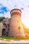 View of the historic Castle from the city of Brescia