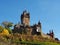 View of historic european castle, Reichsburg Cochem,  Germany.