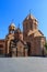 View of the historic Holy Mother of God Kathoghike Church in Yerevan. Armenia