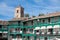 View of historic small town Chinchon near Madrid,