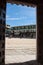 View of historic small town Chinchon near Madrid.