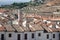 View of historic small town Chinchon near Madrid.