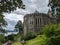 View of the historic St Conan's Kirk castle, on the banks of Loch Awe in the Highlands of Scotland