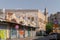 View from the historic streets of Jaffa, Israel