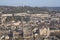 View of the historic World Heritage city of Bath in Somerset