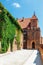 View of historical buildings in Torun in Poland. Torun is listed among the UNESCO World Heritage Sites