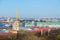View on historical center of St. Petersburg, Russia