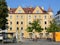 View in the historical city of Regensburg, Germany