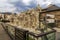 View of the Historical Taslihan ruins in Sarajevo, Bosnia and He