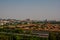 A view of the history and modern metropolis. The Forbidden City. History of civilization. Beijing China