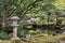 View of the Hojo Garden at Chion-in Buddhist temple.