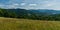 View from Holesova skala hill above Terchova village in Slovakia