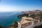 View from holy monastery of panagia tsambika kyra psili, Rhodos island, Greece