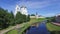 View on Holy Trinity Cathedral in Pskov