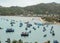 View of the Hon Khoi pier in Khanh Hoa, Vietnam