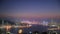 A view of Hong Kong skyline shortly after sunset.