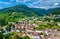 View of Hornberg village in Schwarzwald mountains - Germany