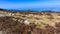 View from the Hornisgrinde mountain over the high moor in the Rhine Valley to the city Achern. Baden Wuerttemberg, Germany, Europe