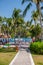 View of hotel pools at the Bahia Principe Grand Coba