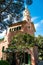 View of the house - the museum of Antoni Gaudi in Park Guell, Ba