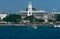 View of the House of Wonders along the seafront of Stone Town, Zanzibar