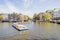 View on houseboats, Amsterdam, the Netherlands