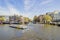 View on houseboats, Amsterdam, the Netherlands