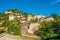 View at houses in Gjirokaster