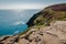 View from howth cliff over the irish sea