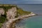 View from howth cliff over the irish sea