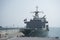 View of the HTMS Chakri Naruebet Ship with bluesky