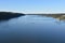 View of the Hudson River from Walkway over the Hudson, in Poughkeepsie, New York