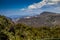 View of the Huentitan canyon with its mountains and great vegetation