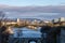 View of Hull and Gatineau Park across Ottawa River