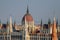 View of hungarian Parliament building, Budapest, Hungary