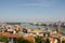 View of the Hungarian Parliament and Calvinist church .