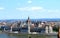 View of the Hungarian Parliament and the landscape of Budapest