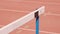 View of hurdle for race