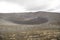 View on Hverfjall crater in myvatn Iceland